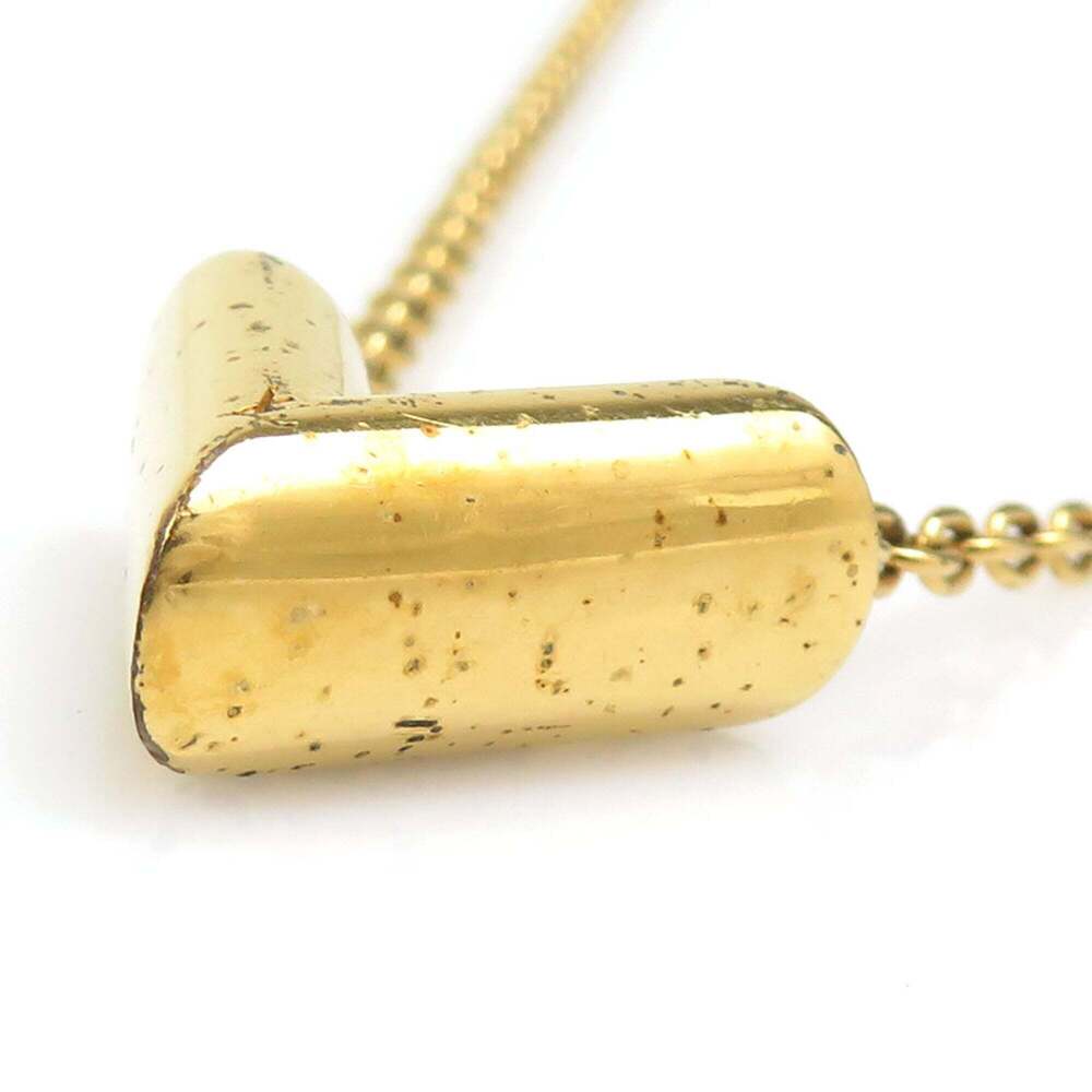 LOUIS VUITTON Gold Necklace - Picture 4 of 14